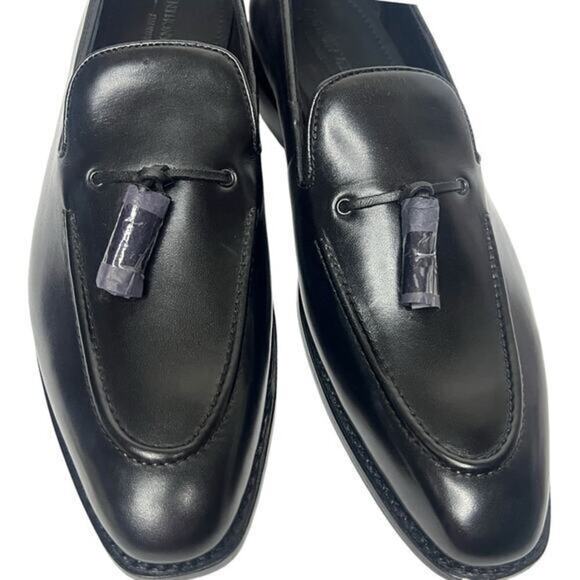 Anthony Veer‎ Men\'s Leather Kennedy Tassel Loafer Goodyear Dress Shoes Size 13 main image 8